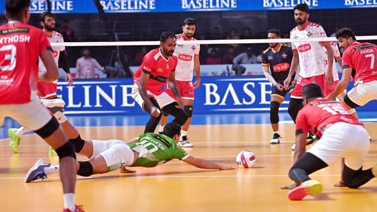 PVL 2025: Season 4 ( Match 25 ) Calicut Heroes clinch first win, outplay Kolkata Thunderbolts 3–0