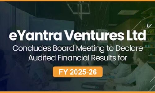 eYantra Ventures Limited Reports FY26 Annual Results