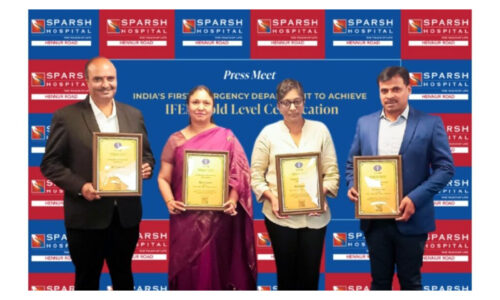 SPARSH Hospital Becomes First in India to Earn IFEM Gold Level Certification for Emergency Care