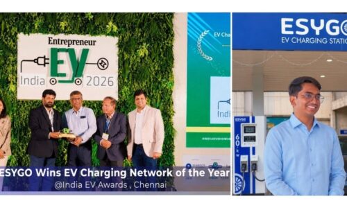 ESYGO Wins “EV Charging Network of the Year” at India EV Awards 2026