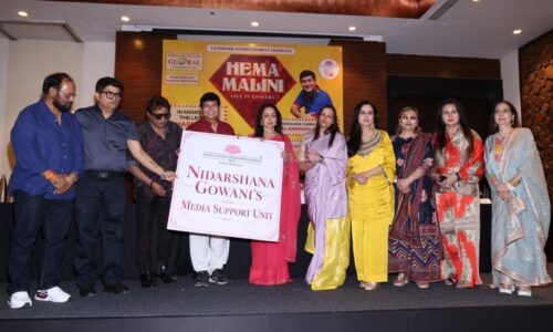 Hema Malini Unveils Nidarshana Gowani’s Media Support Unit to Champion Purpose-Driven Stories