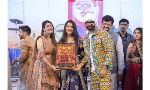 Singer Rashmi Aarya And Music composer and Director Ramji Gulati Promotes the song “Maiya Ke Sang “Across Mumbai’s Biggest Festive Celebrations, Receives Overwhelming Love from Devotees