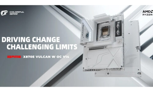 COLORFUL Launches the iGame X870E VULCAN W OC Motherboard