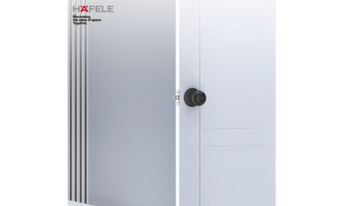 Hafele Stella Digital Knob Lock Combines Smart Technology with Minimalist Design