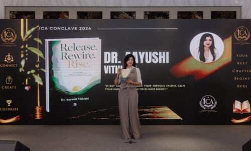 Dr. Aayushi Vithlani Unveils ‘Rewire, Rise’ at ICA Conclave 2026 in Goa